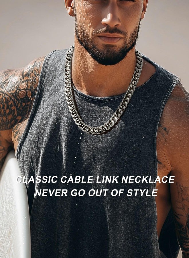 ChainsPro Heavy Stainless Steel Chain for Mens Jewelry 14MM 22inch Mens Gifts for Dad - Image 5